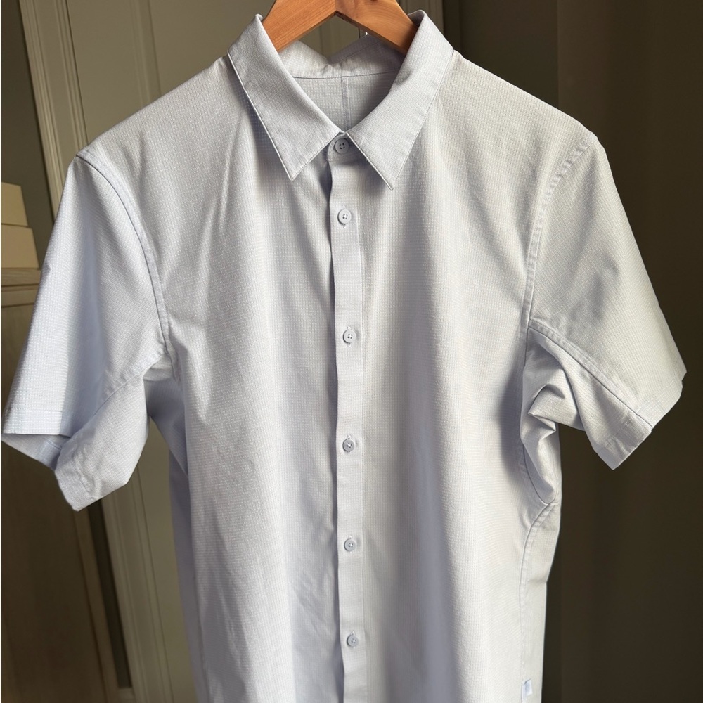 lululemon athletica Light Purple Men's Button Down Shirt